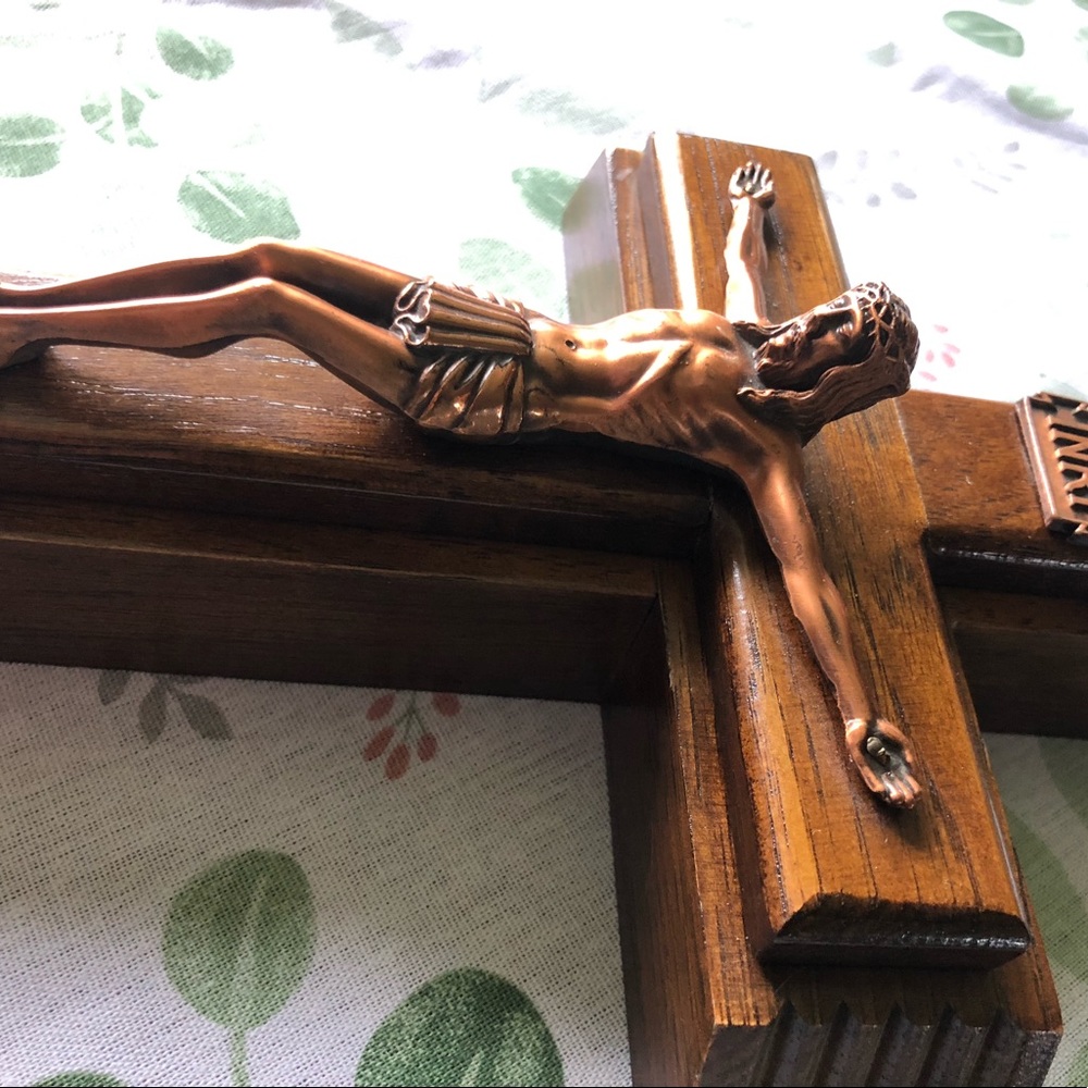 Walnut Crucifix
